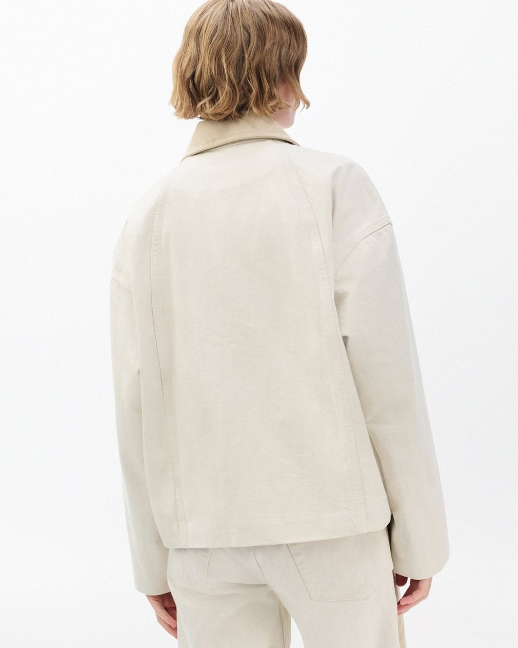 Natalia Denim Jacket - Two Tone Stone - Image 7