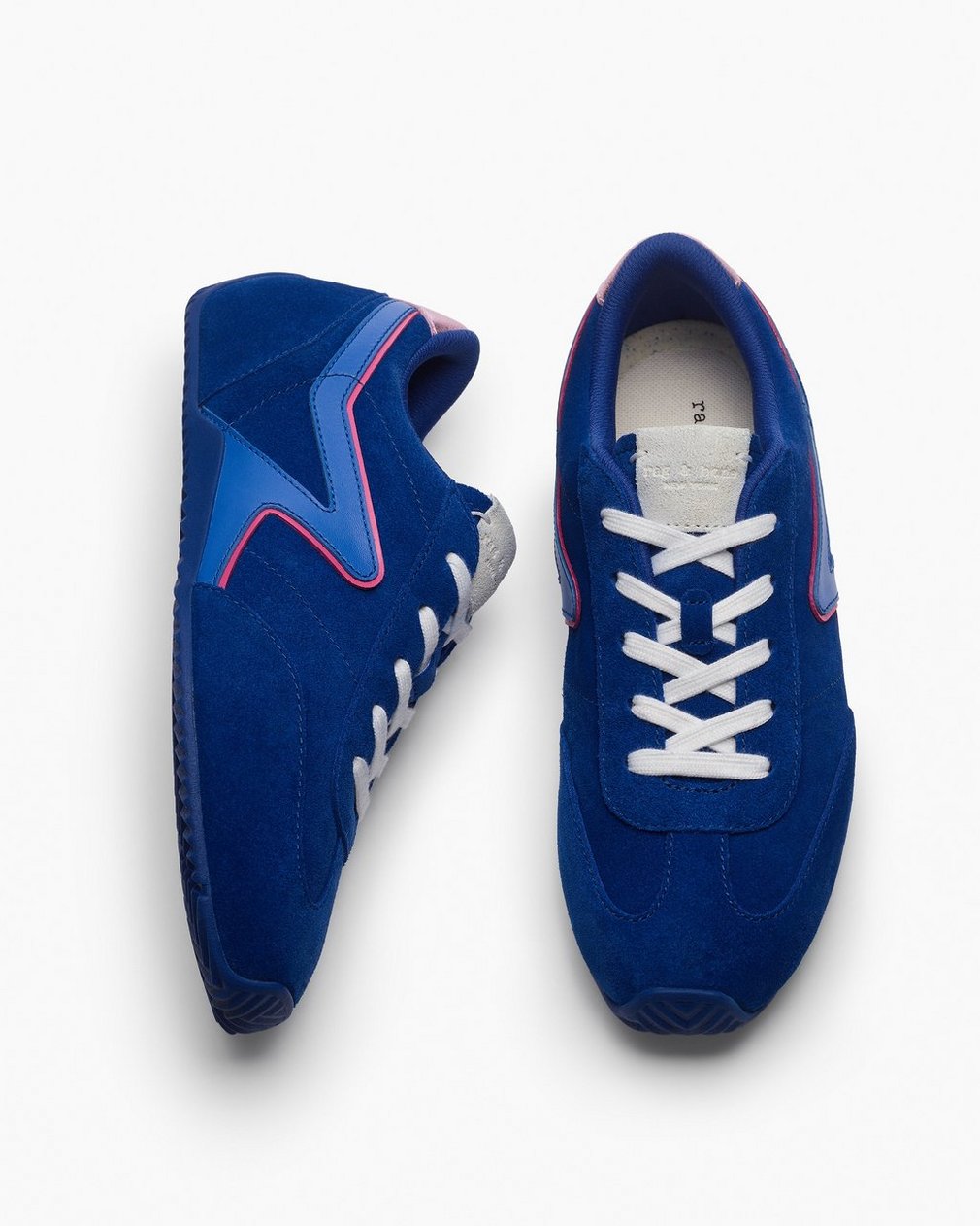 Ultra Slim Retro Runner Sneakers - Ultramarine Suede - Image 5