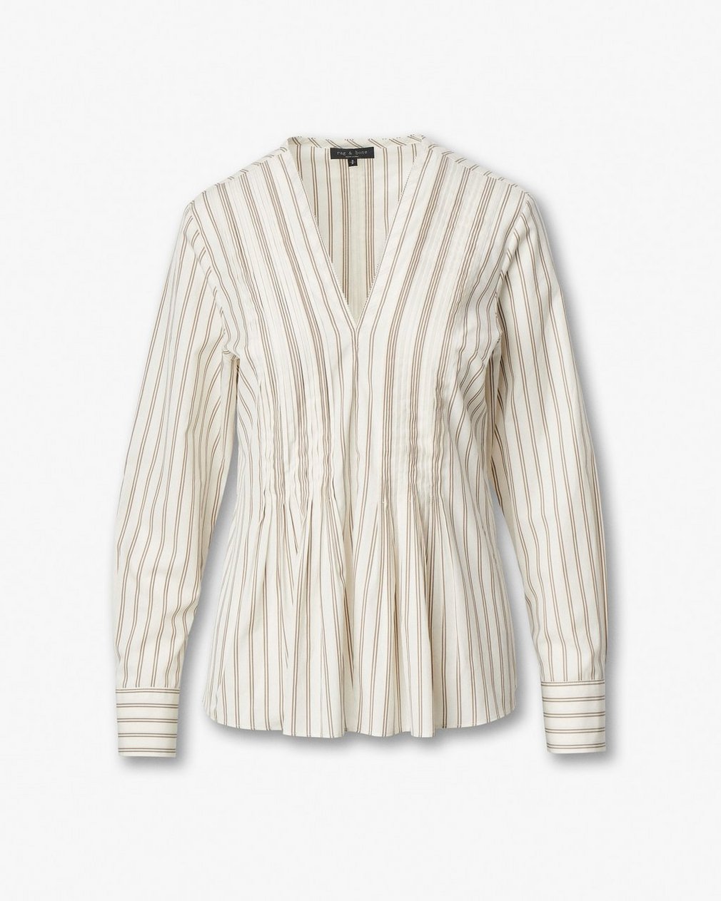 Asher Striped Top - Dry Clay Stripe - Image 2