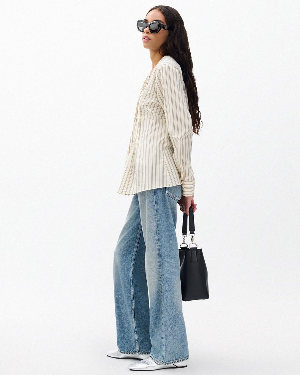 Asher Striped Top - Dry Clay Stripe - Image 3