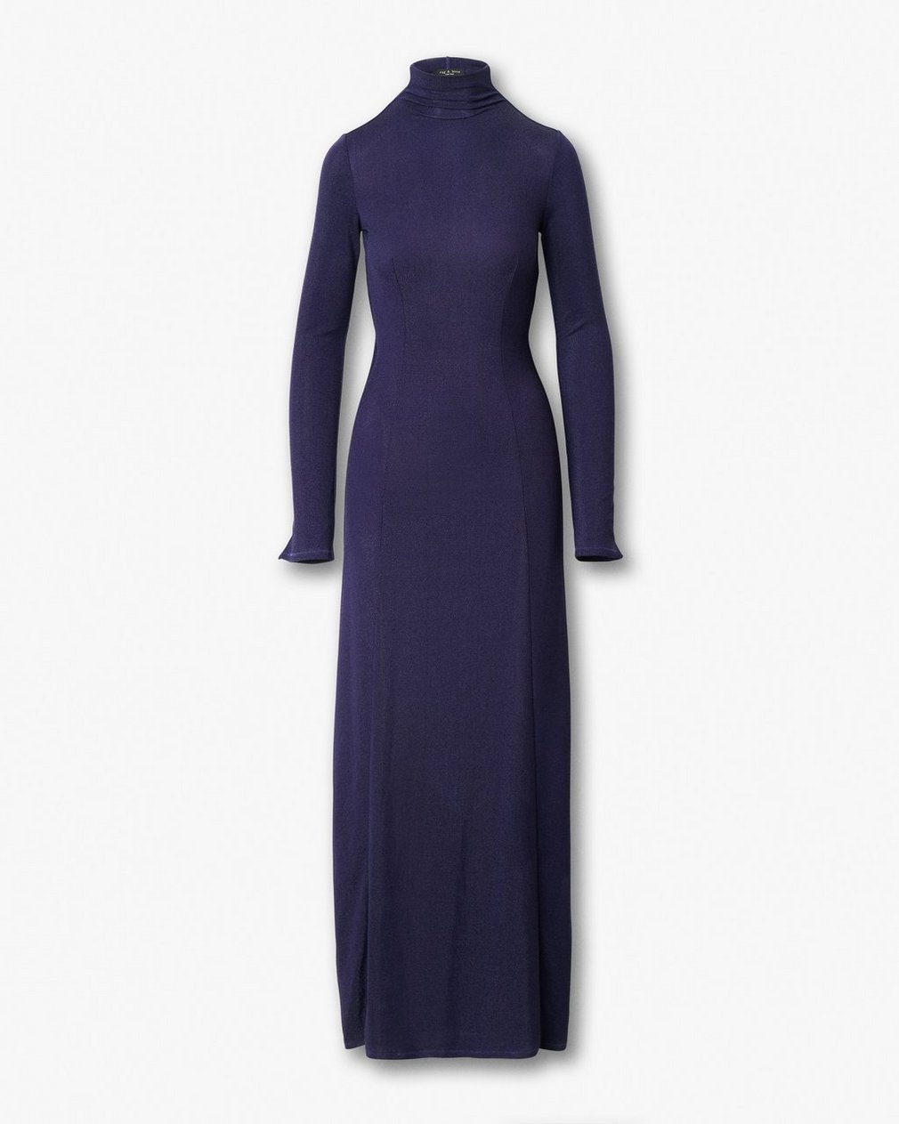 Elsa Metallic Maxi Dress - Dark Blue - Image 2