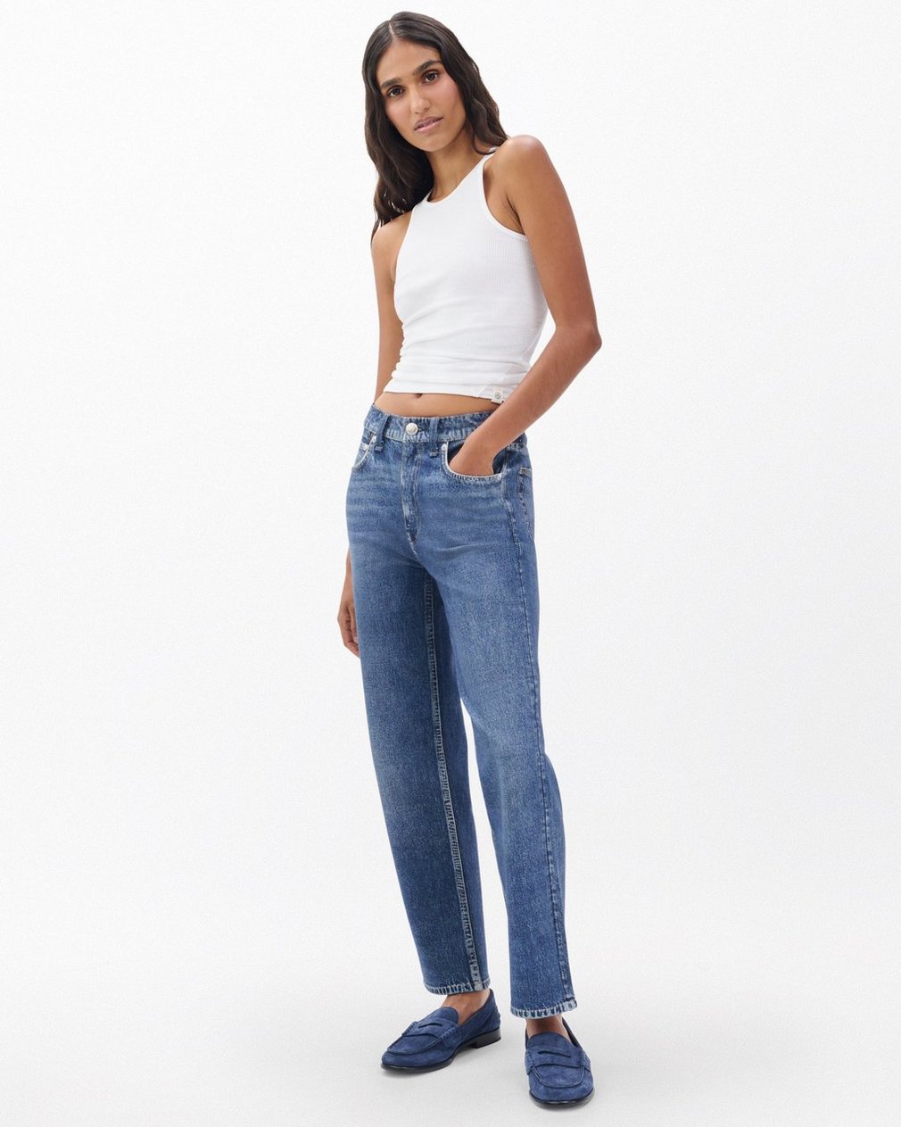Miramar Harlow Ankle Straight Pants - Kimber Wash - Image 3