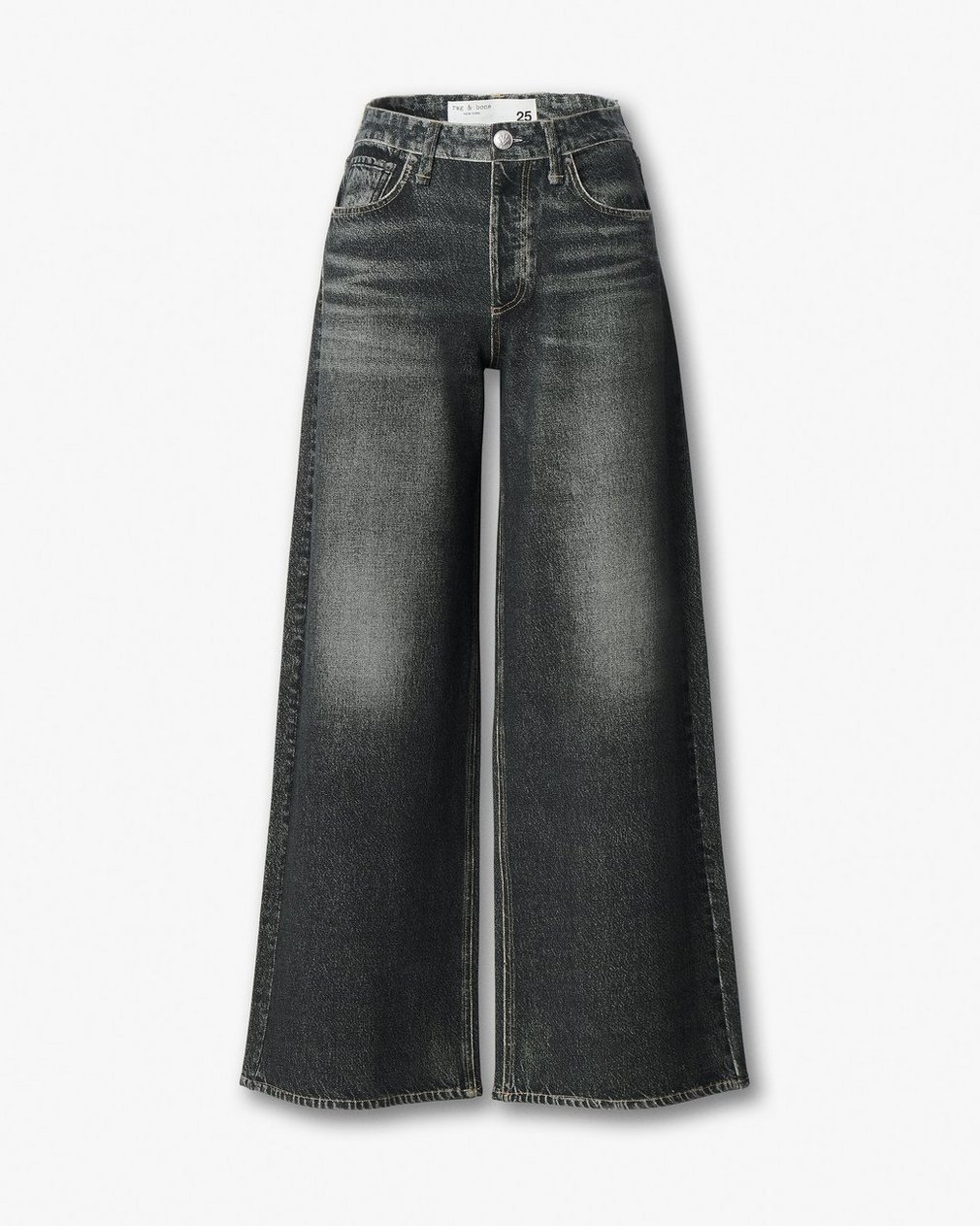 Miramar Sofie Wide-Leg Pants - Washed Black - Image 2