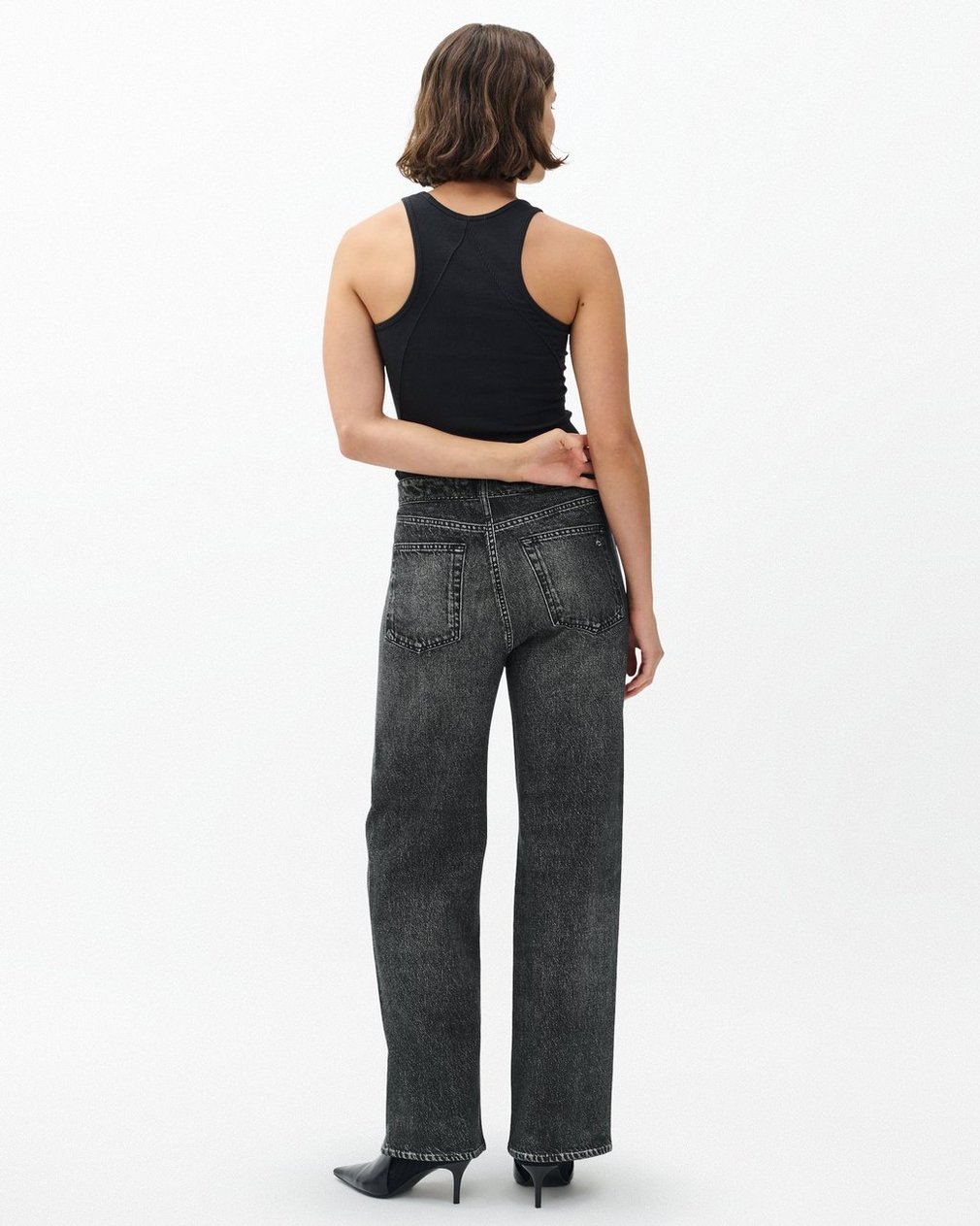 Miramar Fleece Pull-On Pants - Washed Black - Image 5