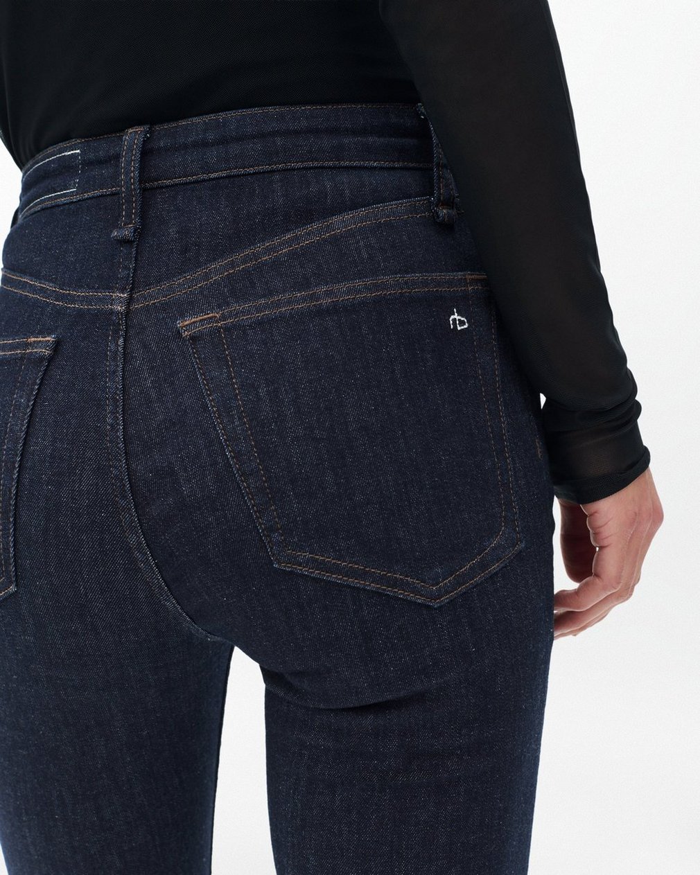 Dahlia Flare Jeans - Rinse - Image 5