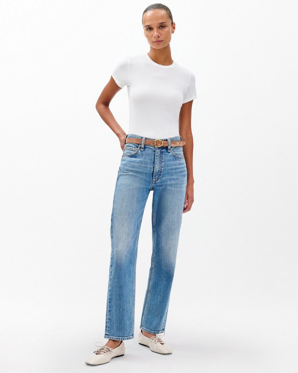 Harlow Ankle Straight Jeans - Amity - Image 3