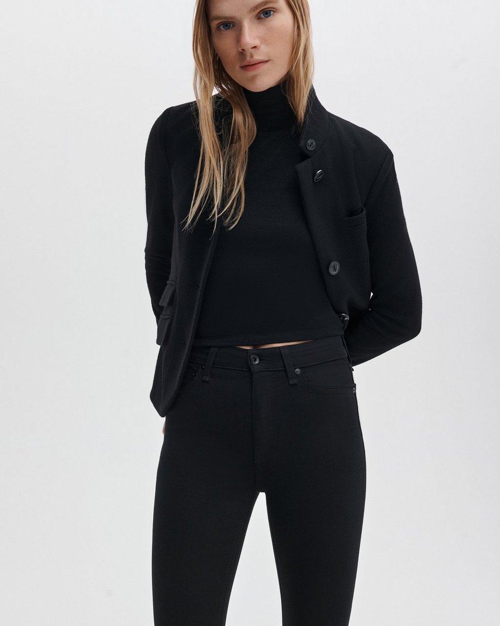 Flexi Nina Skinny Jean - Black - Image 4