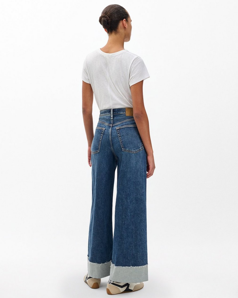 Sofie Cuffed Wide-Leg Jeans - Lee - Image 6