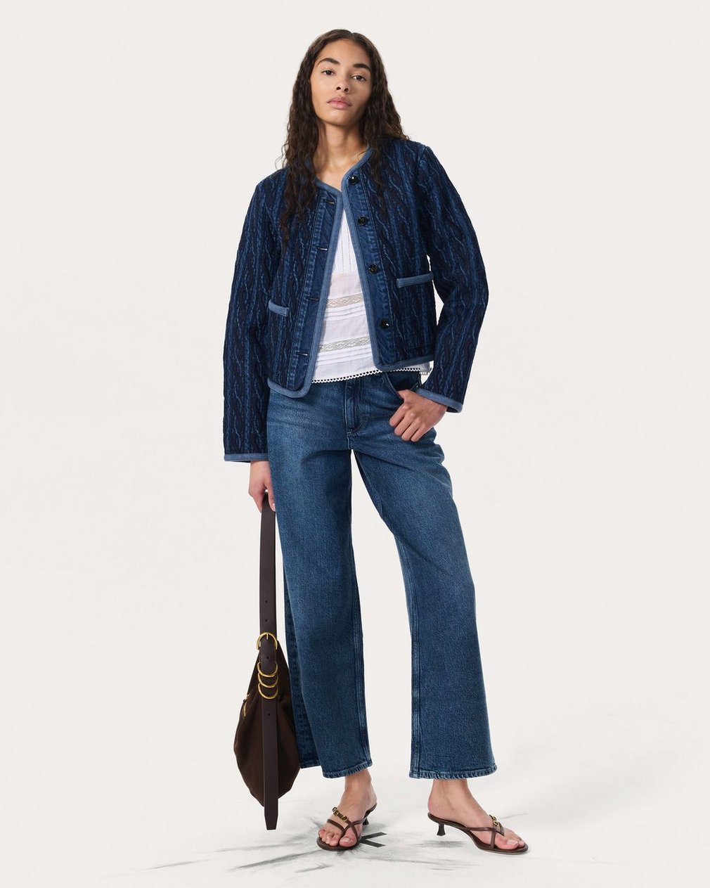 Andi Ankle Wide-Leg Jeans - Adeline - Image 3