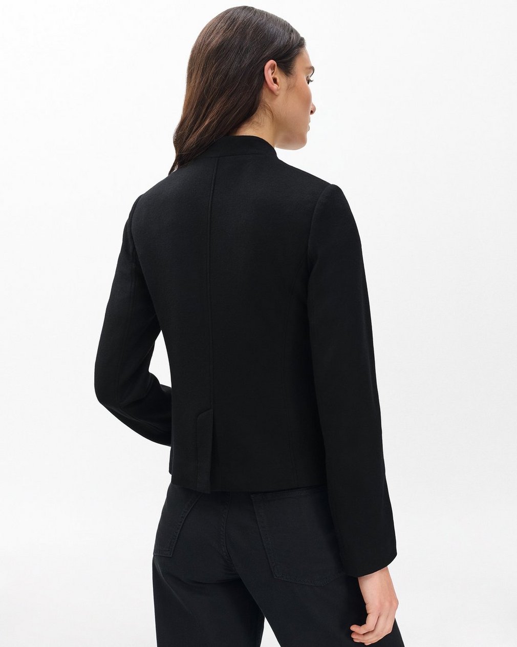 Mercer Japanese Wool Blazer - Black - Image 6