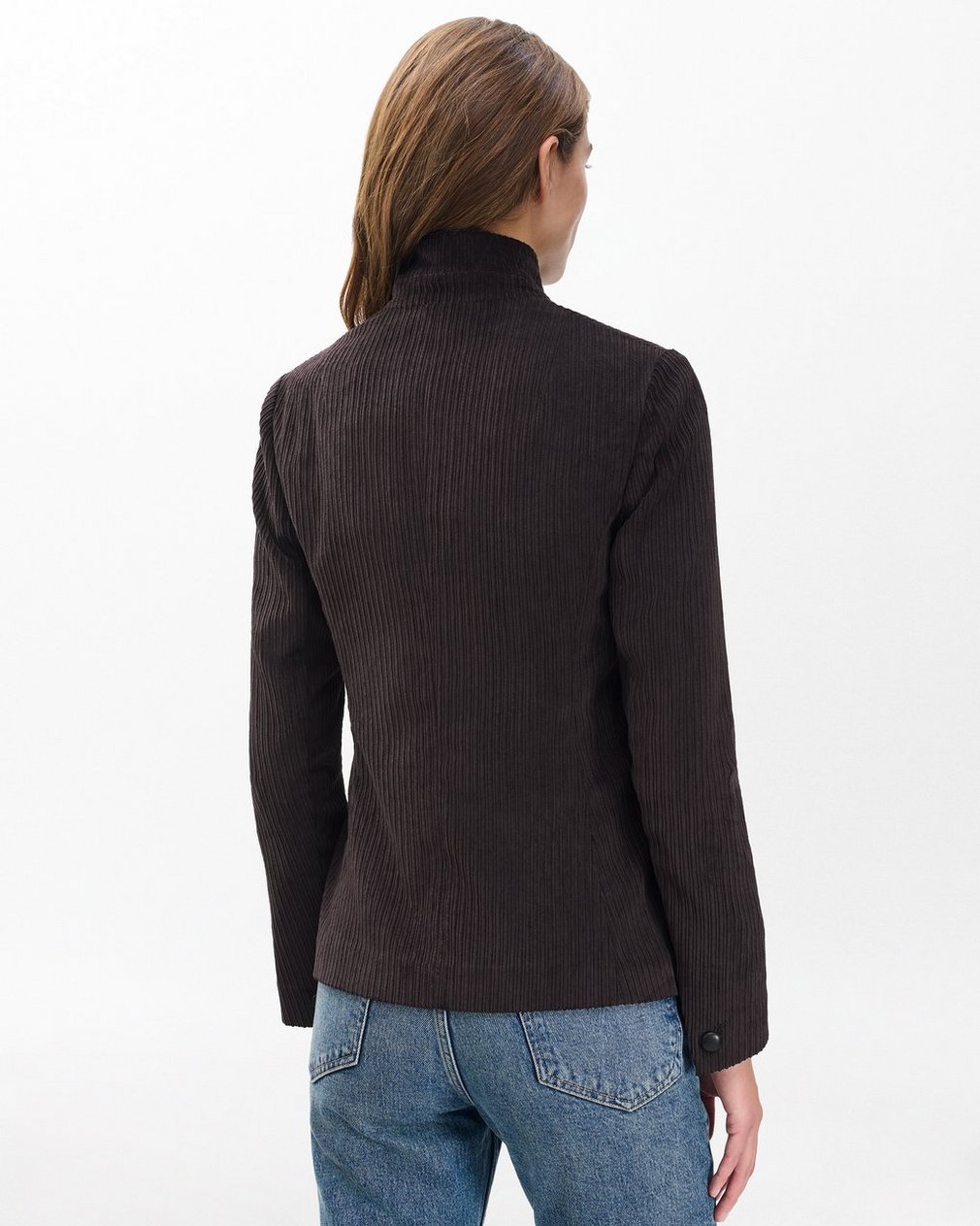 Slade Corduroy Blazer - Brown - Image 6