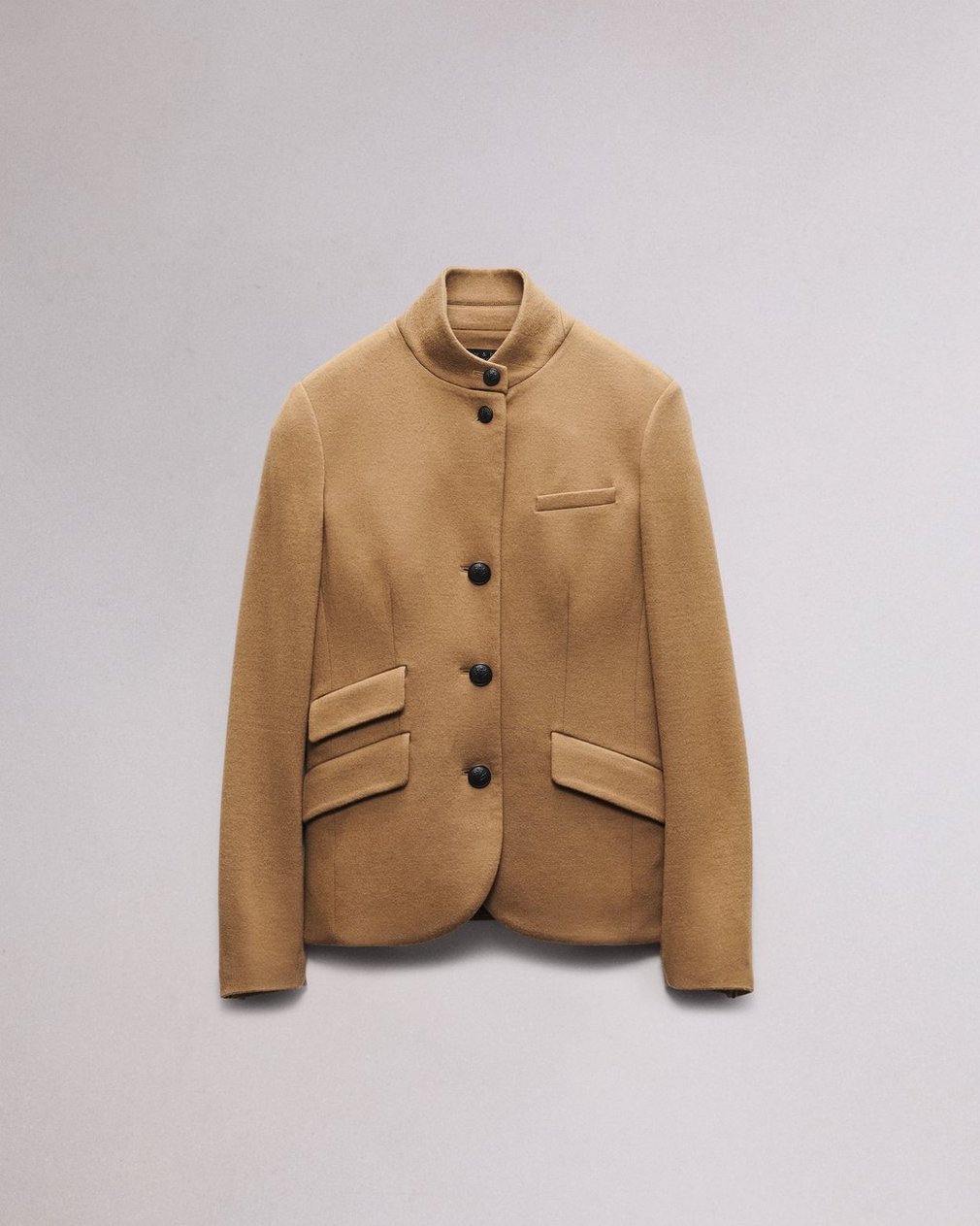 Slade Wool Blazer - Camel - Image 2