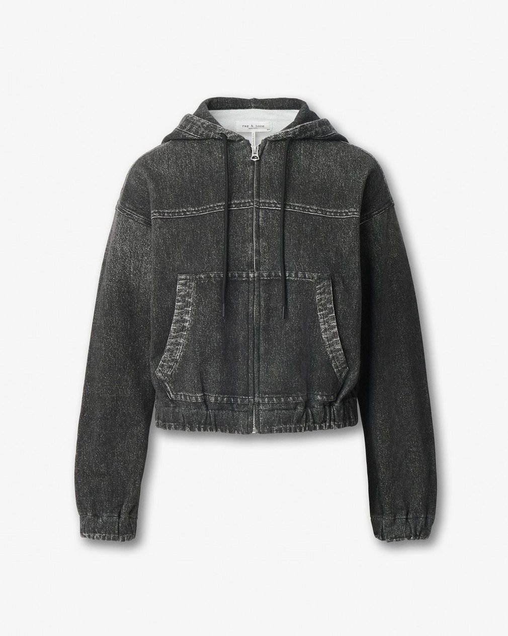 Miramar Davina Hoodie - Washed Black - Image 2