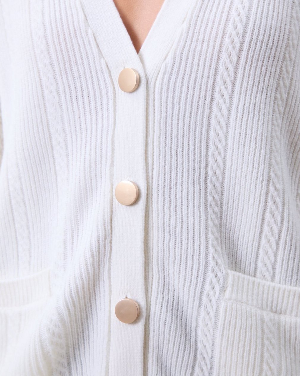 Cynthia Cardigan - Chalk - Image 3
