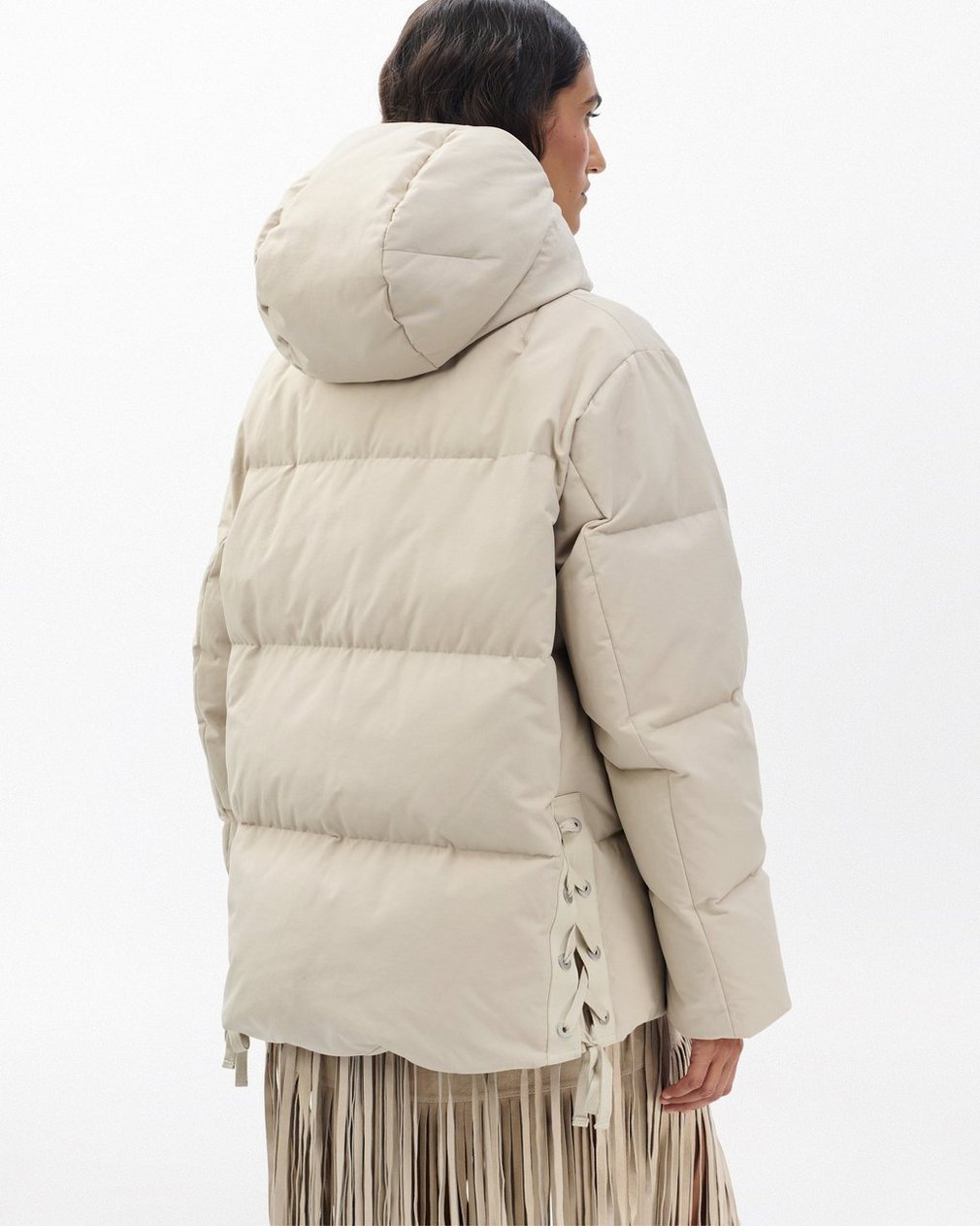 Leonard Puffer Jacket - Fossil - Image 6