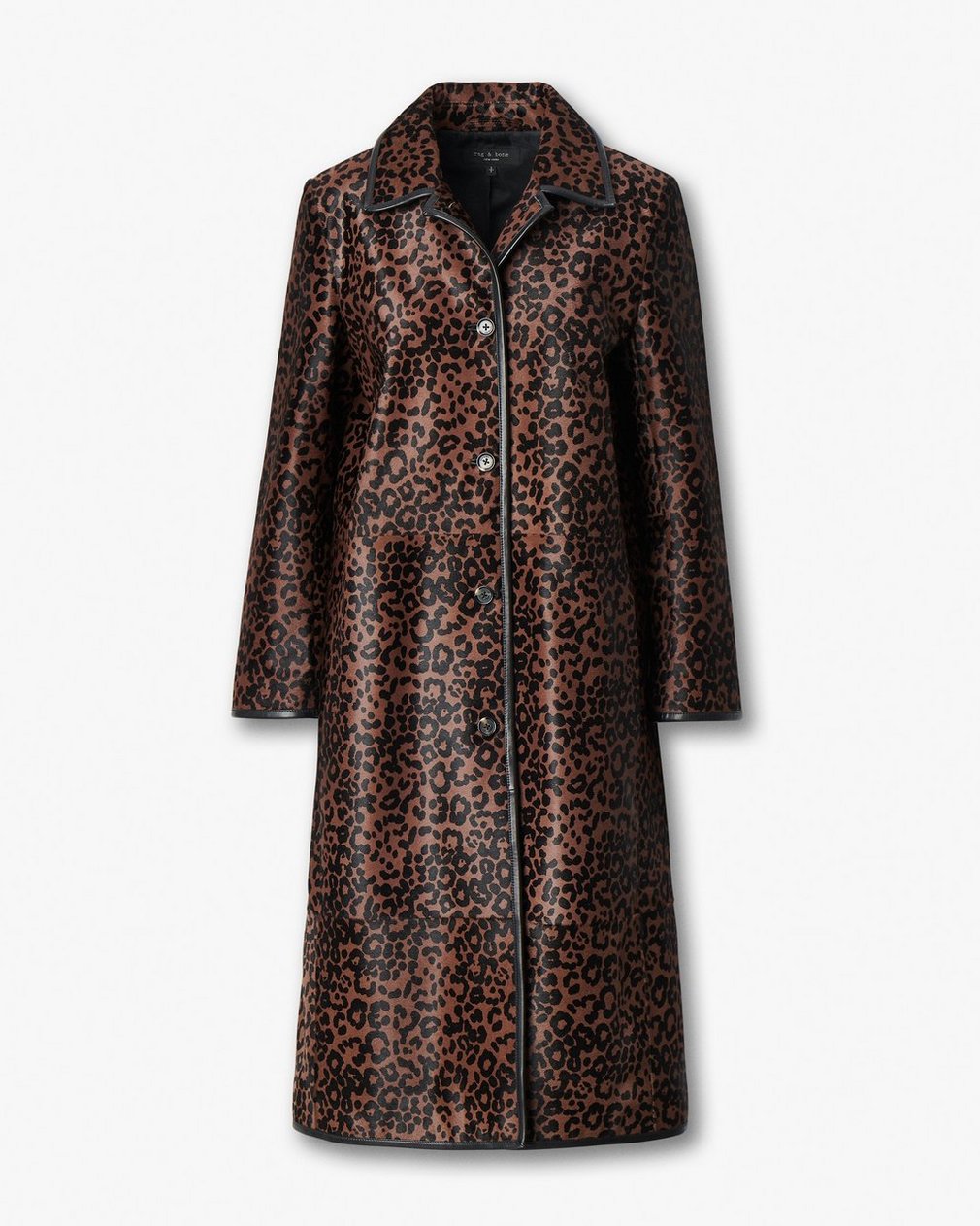 Isa Leopard-Print Calf Hair Coat - Leopard Hair Calf - Image 2