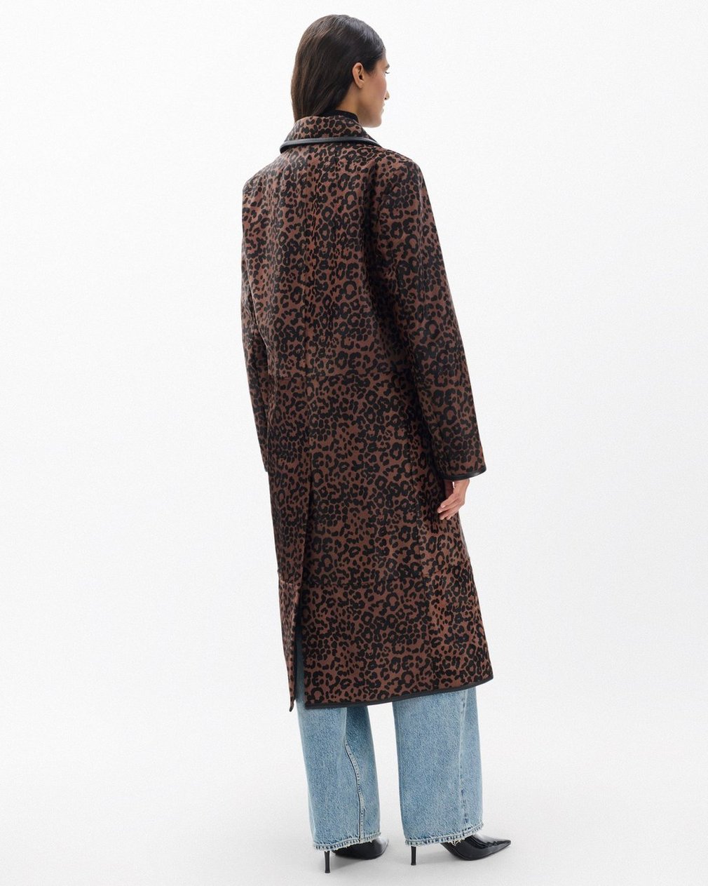 Isa Leopard-Print Calf Hair Coat - Leopard Hair Calf - Image 6