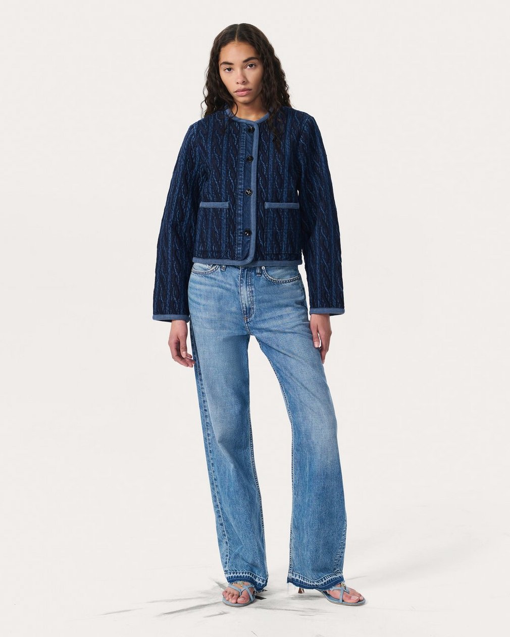 Carter Denim Liner - Blue - Image 3