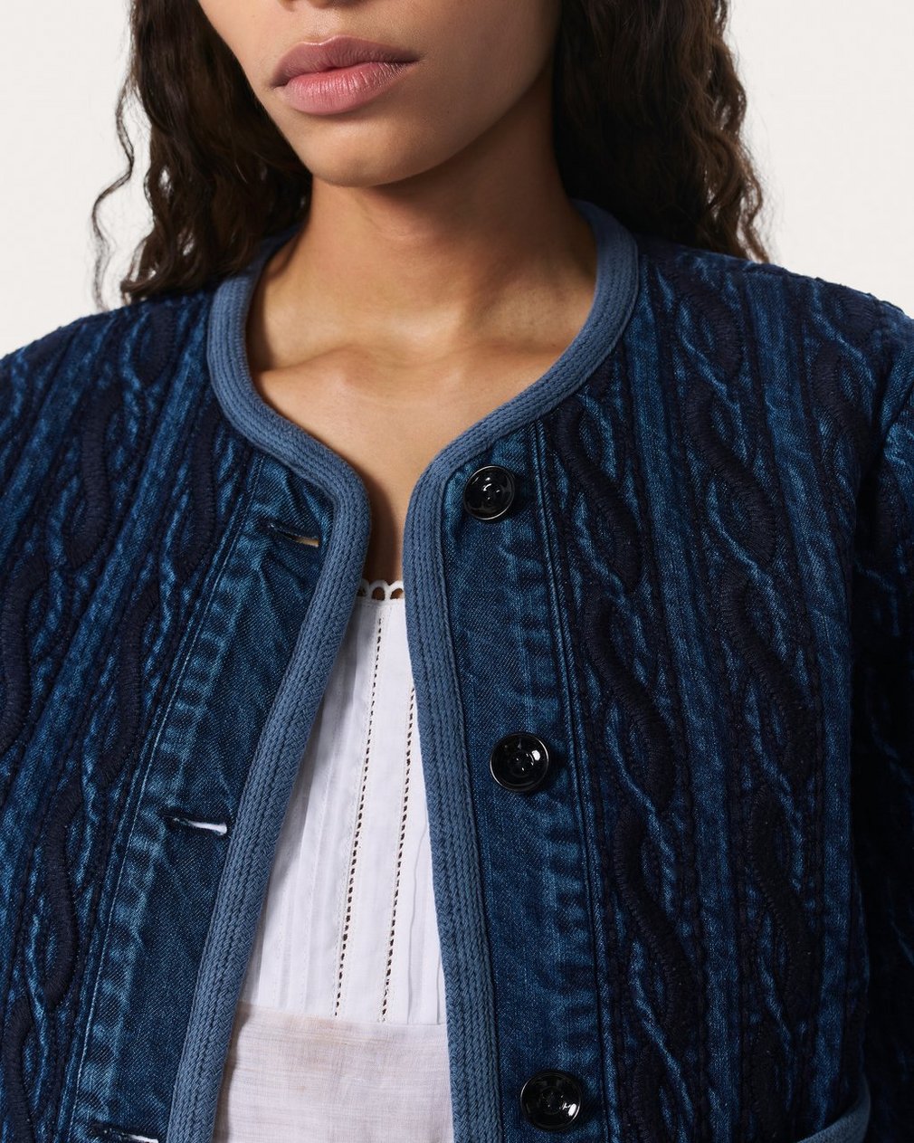 Carter Denim Liner - Blue - Image 4