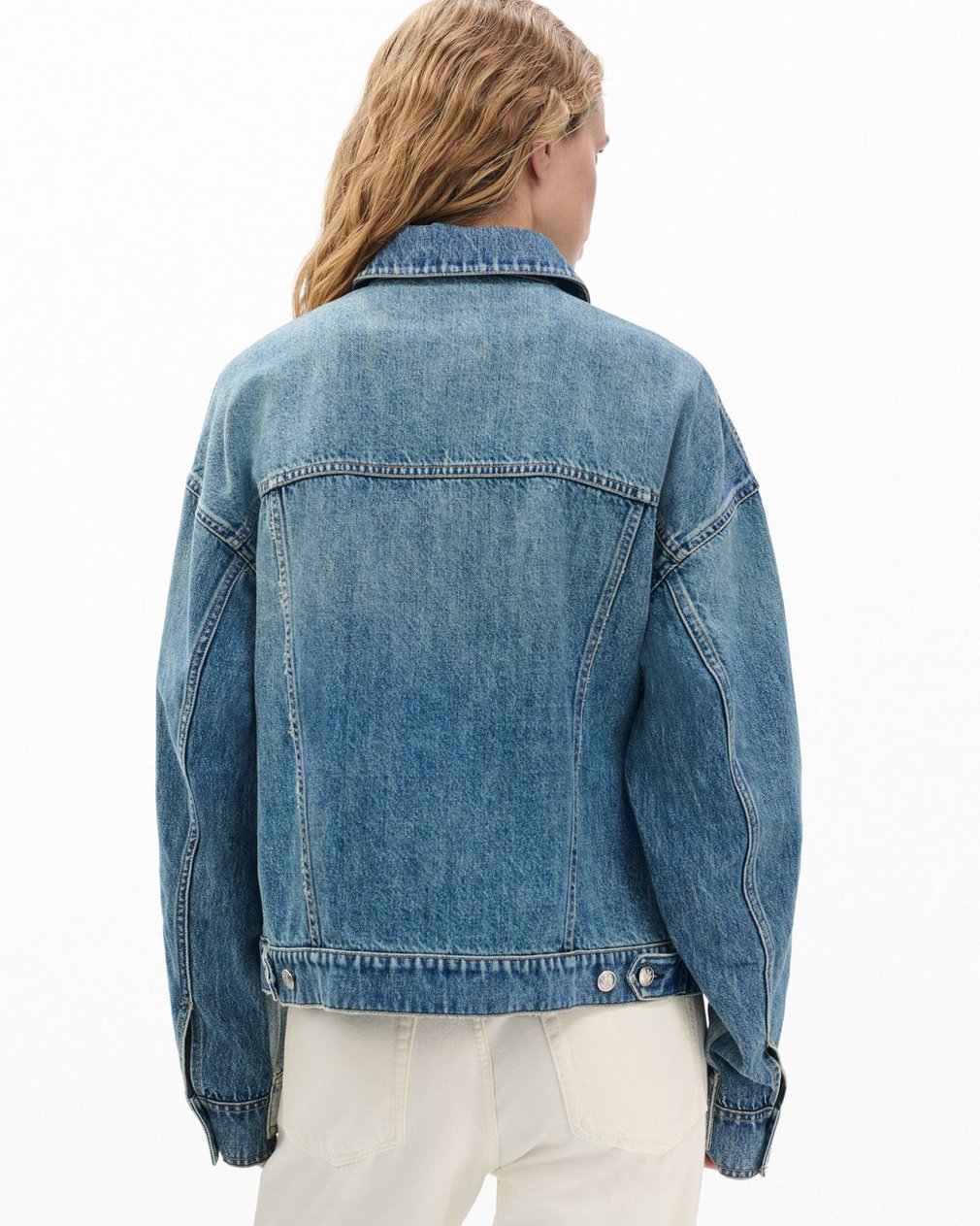 Ryan Denim Trucker Jacket - York Spliced - Image 6