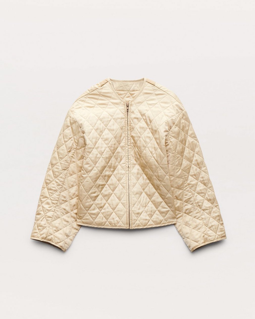 Nonie 2-in-1 Cotton Twill Jacket - Beige - Image 7