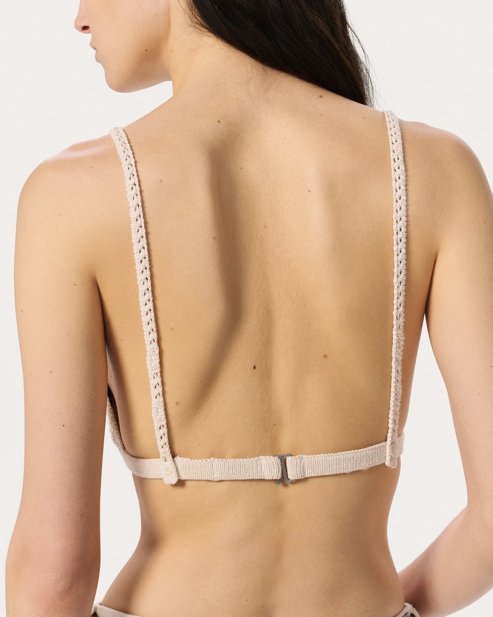 Khloe Open-Knit Bralette - Ivory - Image 5