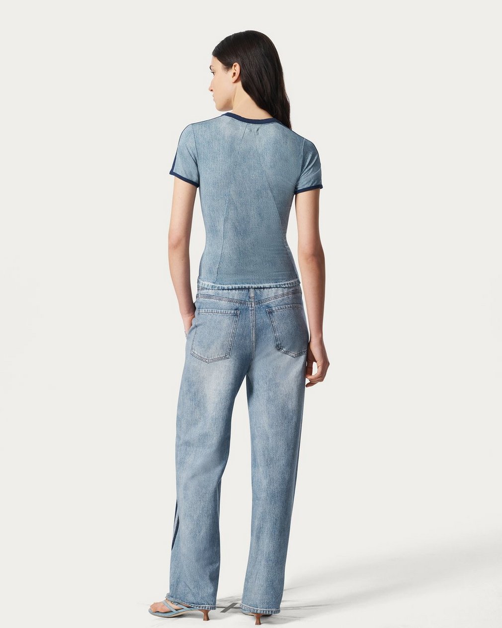 Miramar Track Baby Tee - Coney - Image 6