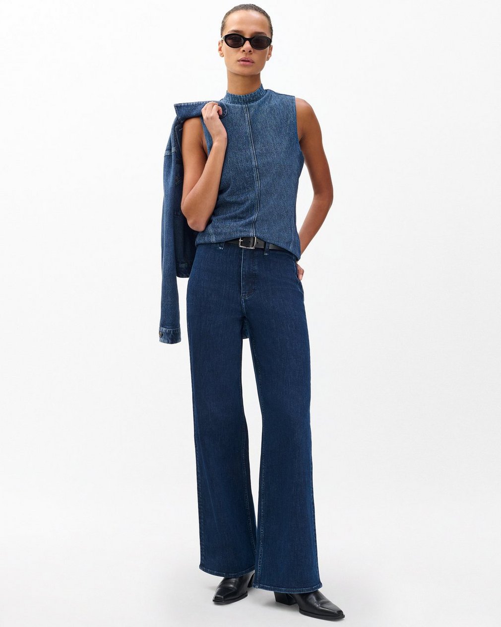 Miramar Mockneck Top - Petra - Image 3