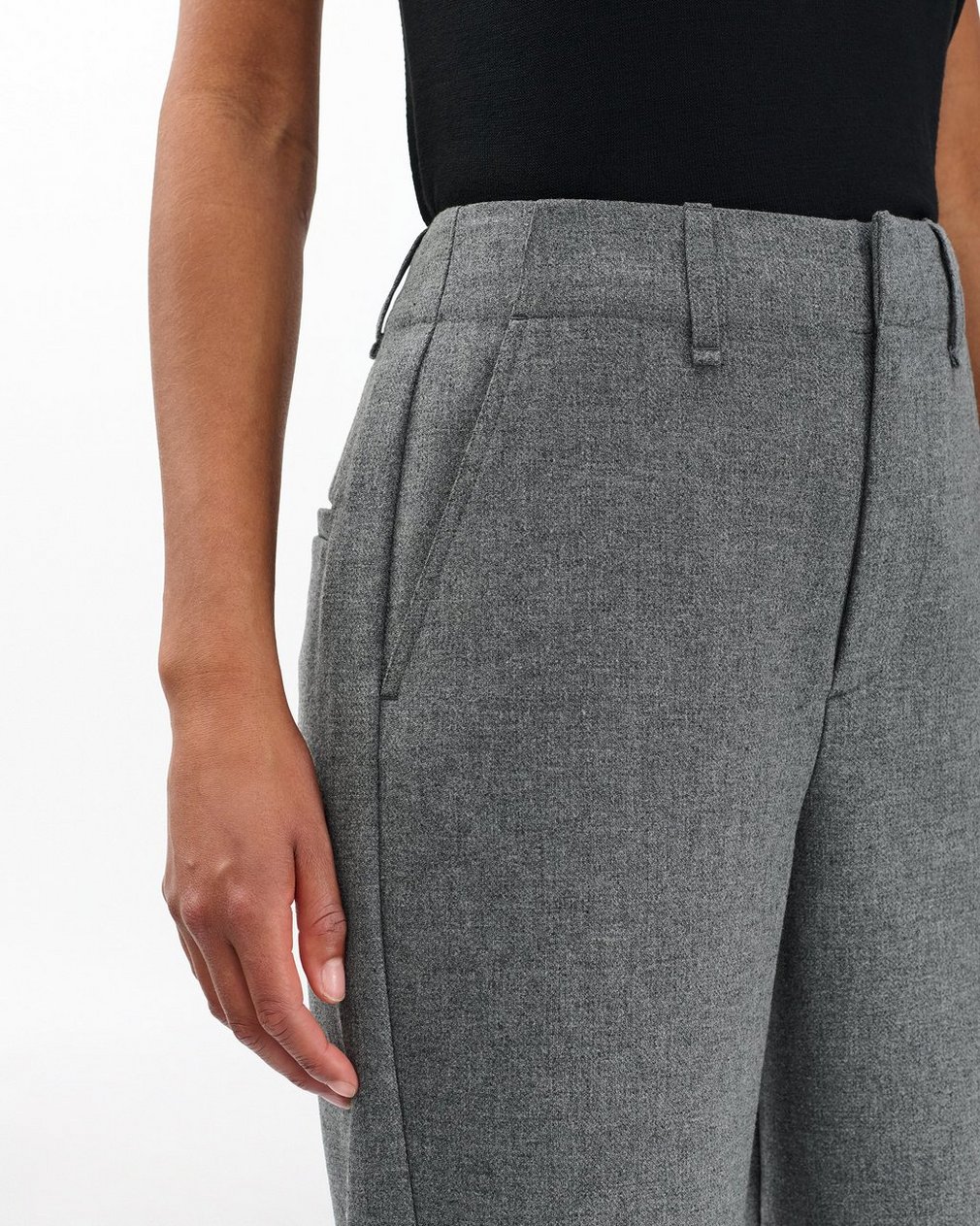Shea Tailored Pants - Grey - Image 5