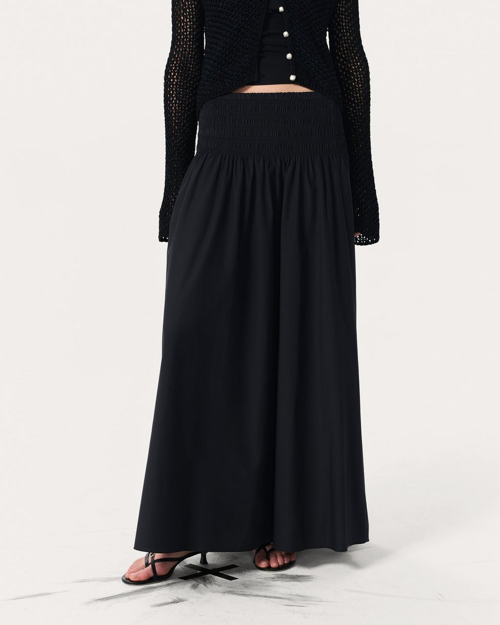 Blythe Maxi Skirt - Black - Image 3