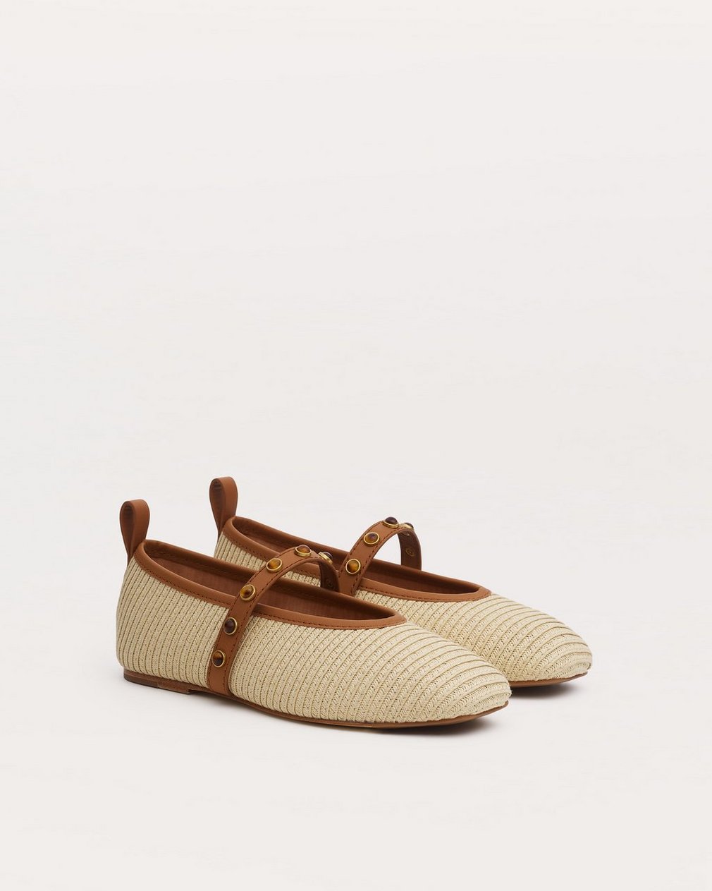 Spire Straw Mary Janes - Natural - Image 3