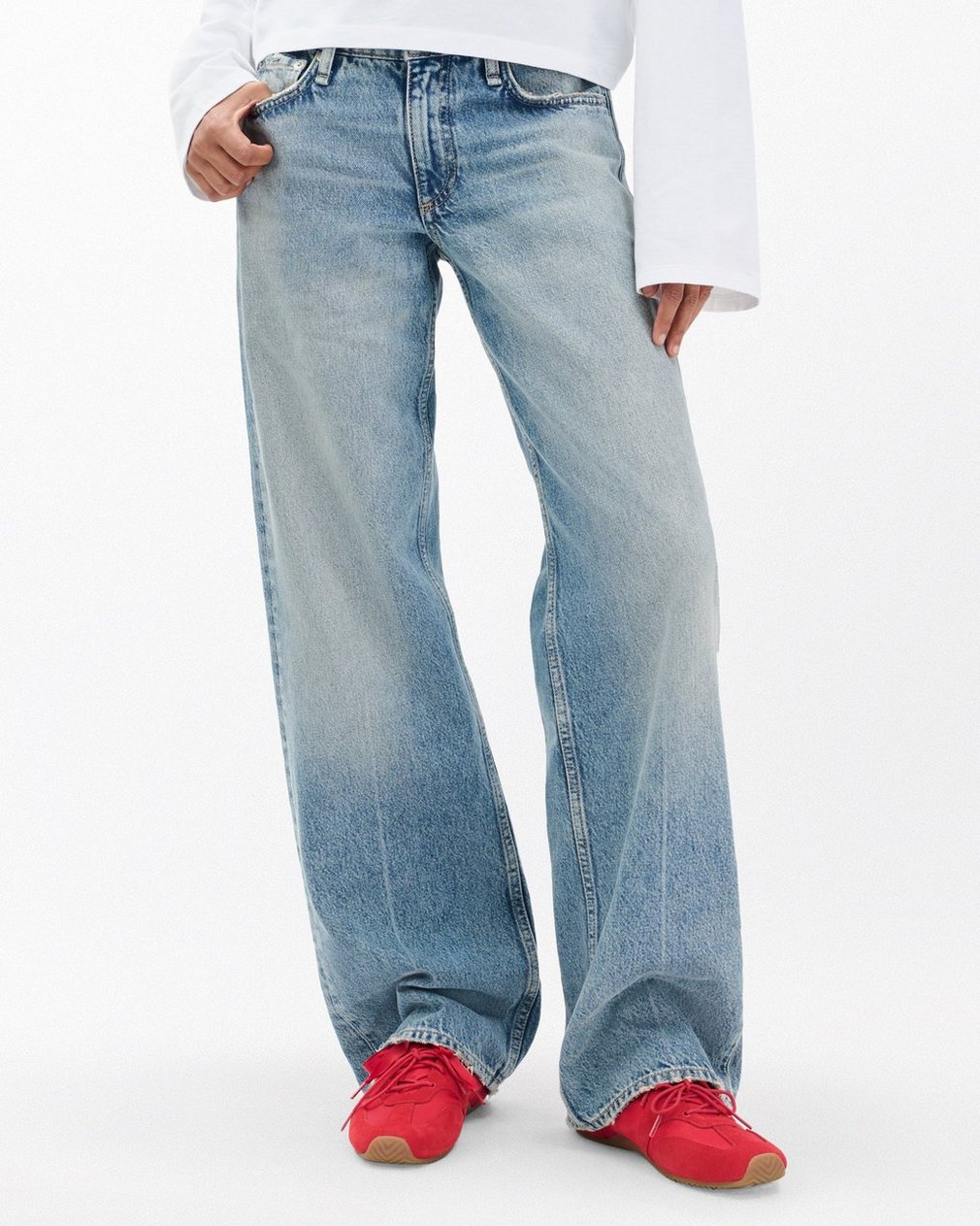 Emilee Ballet Runner Sneakers - Tomato - Image 2