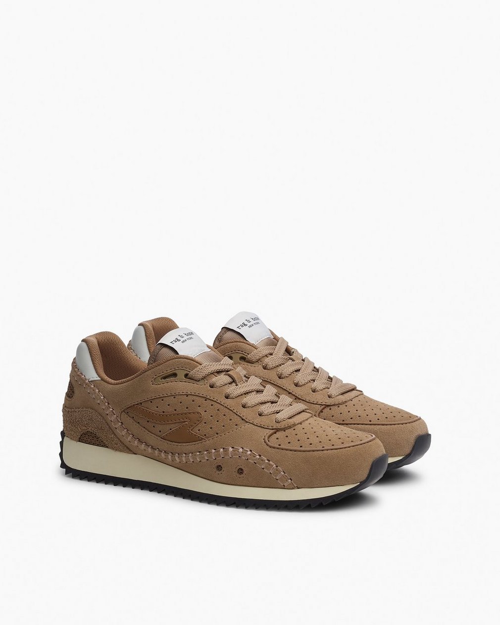 rb Drift Runner Sneakers - Taupe Suede - Image 3