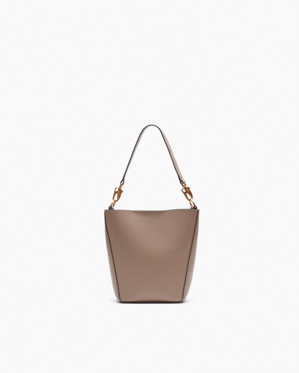 Parker Leather Bucket Bag - Clay - Image 5