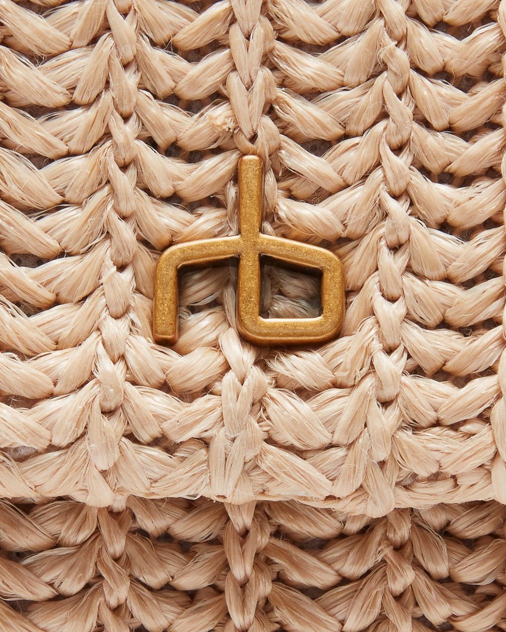 Chelsea Small Straw Flap Bag - Natural - Image 6