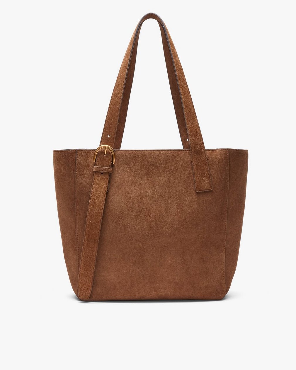 Parker Suede Tote - Golden Brown - Image 4
