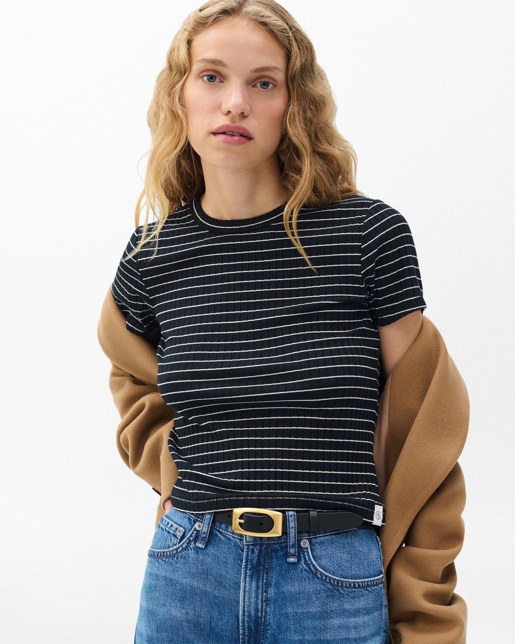 Rory Leather Belt - Black - Image 2