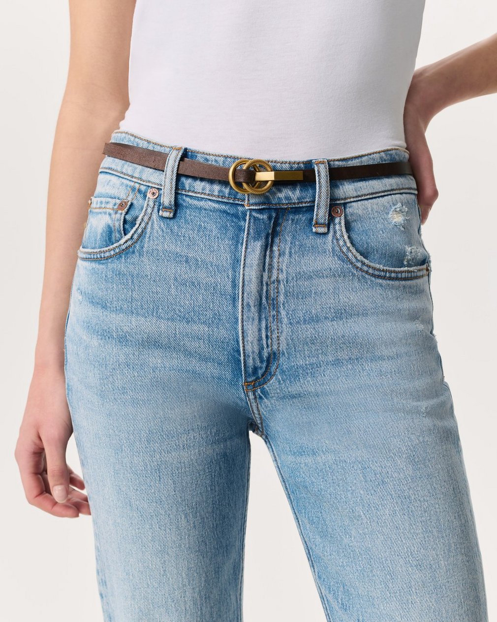 Dakota Leather Belt - Dark Espresso - Image 2