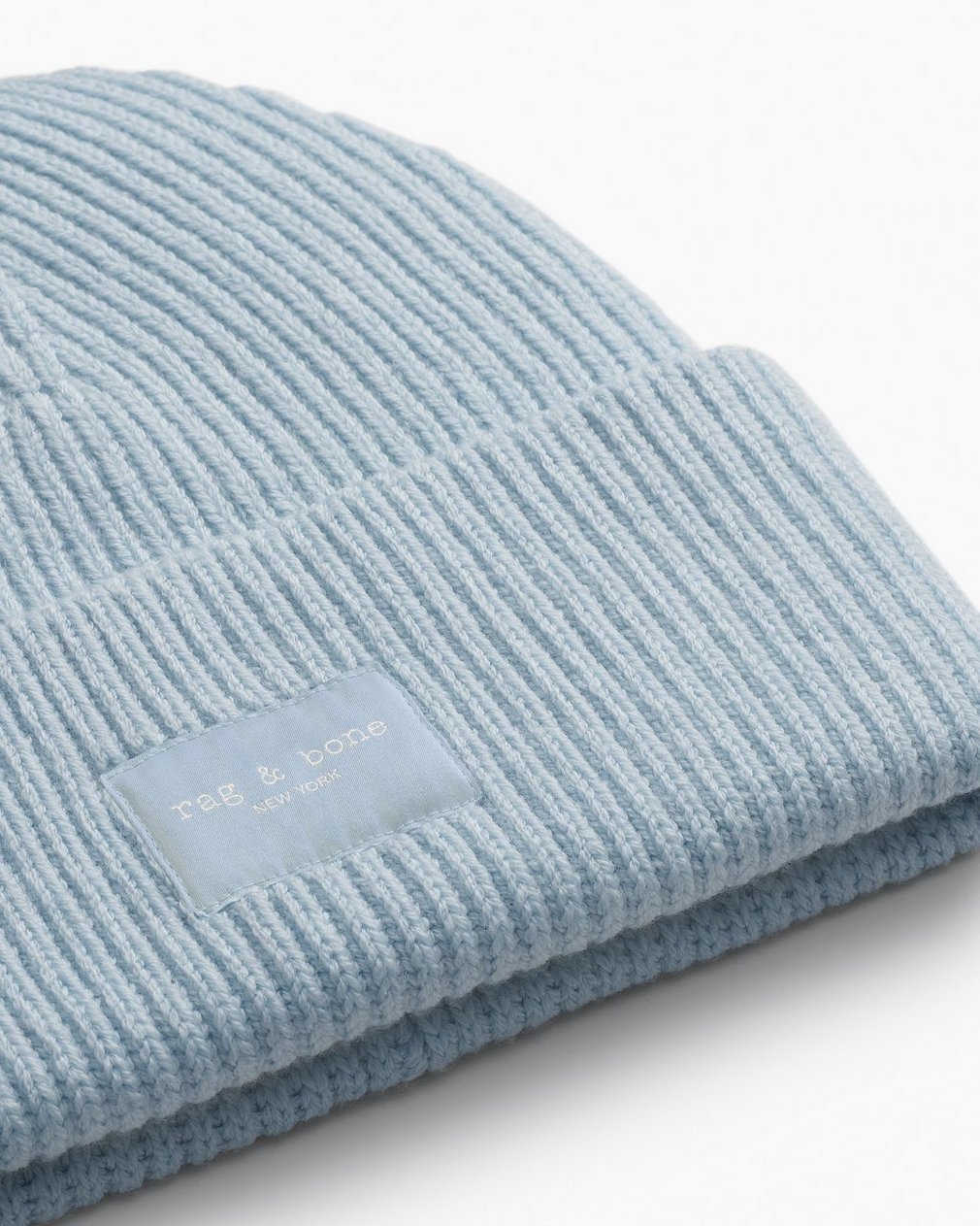 Blake Wool Beanie - Sky Blue - Image 3