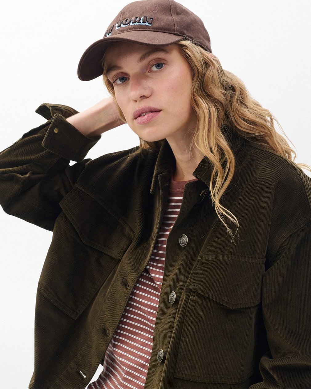 Harlow New York Baseball Cap - Dark Espresso - Image 3
