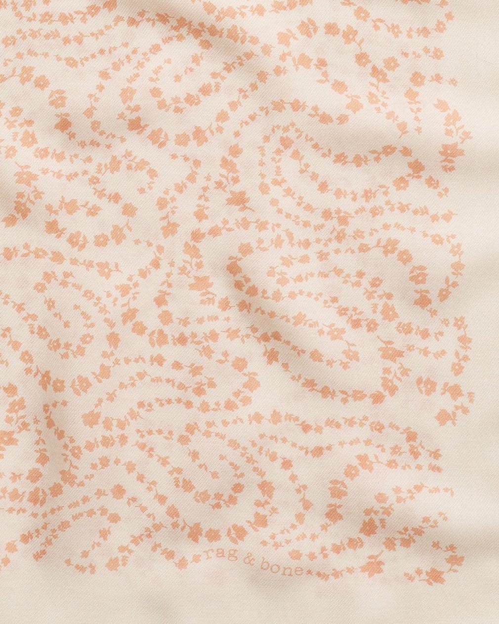 Miriam Floral-Print Scarf - Beige - Image 3