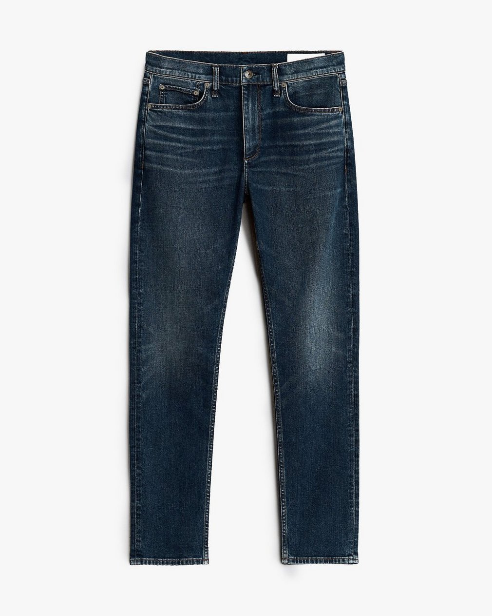 Fit 2 - Cole: Slim Fit Dark Indigo Authentic Stretch Jean - Image 2
