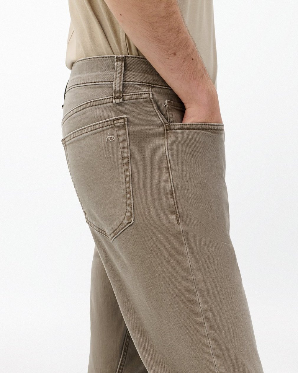 Fit 2 Slim Fit Jean - Dark Taupe - Image 5