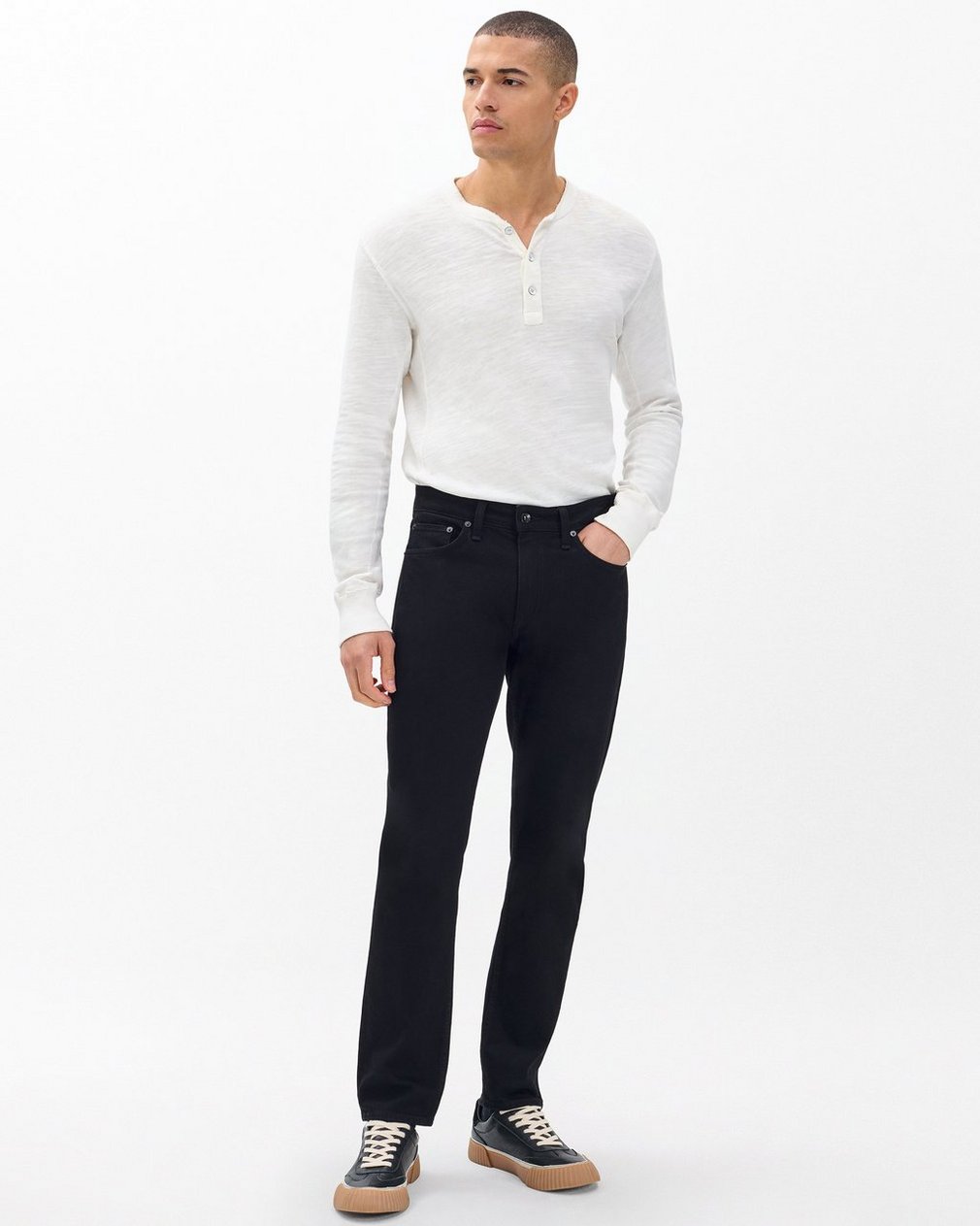Fit 3 Athletic Fit Jean - Black - Image 3