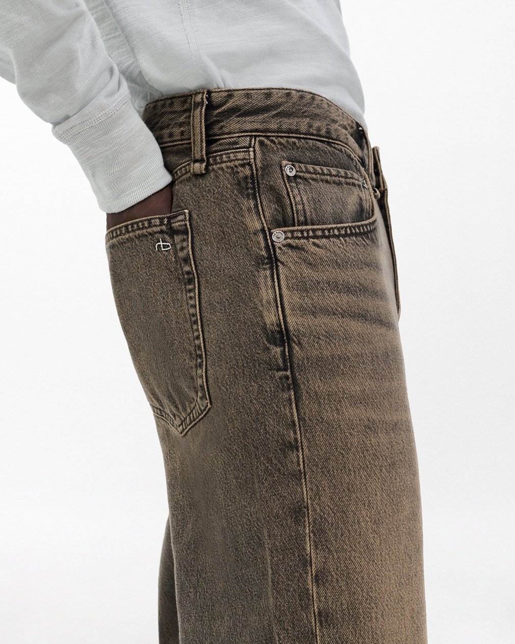 Fit 4 Straight Jeans - Jade Grey - Image 5
