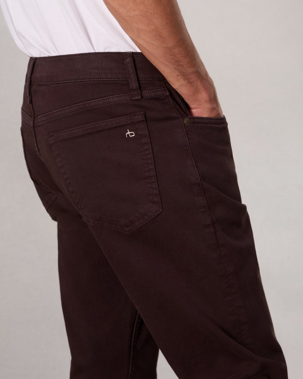 Fit 2 Slim Fit Jean - Dark Red - Image 6