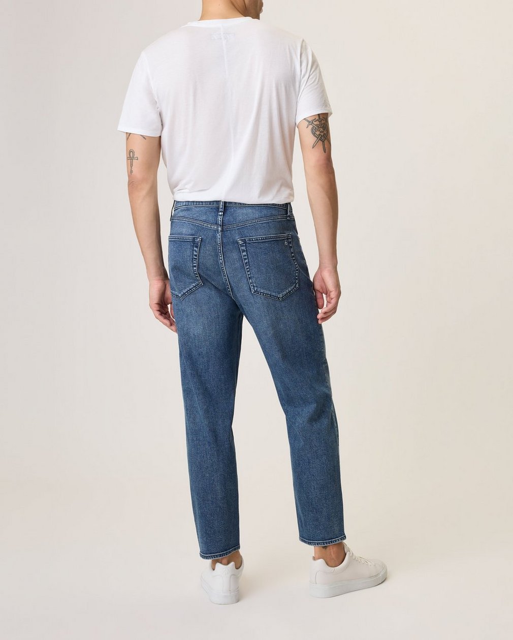 Cropped Taper Fit Jeans - Ardmore - Image 2