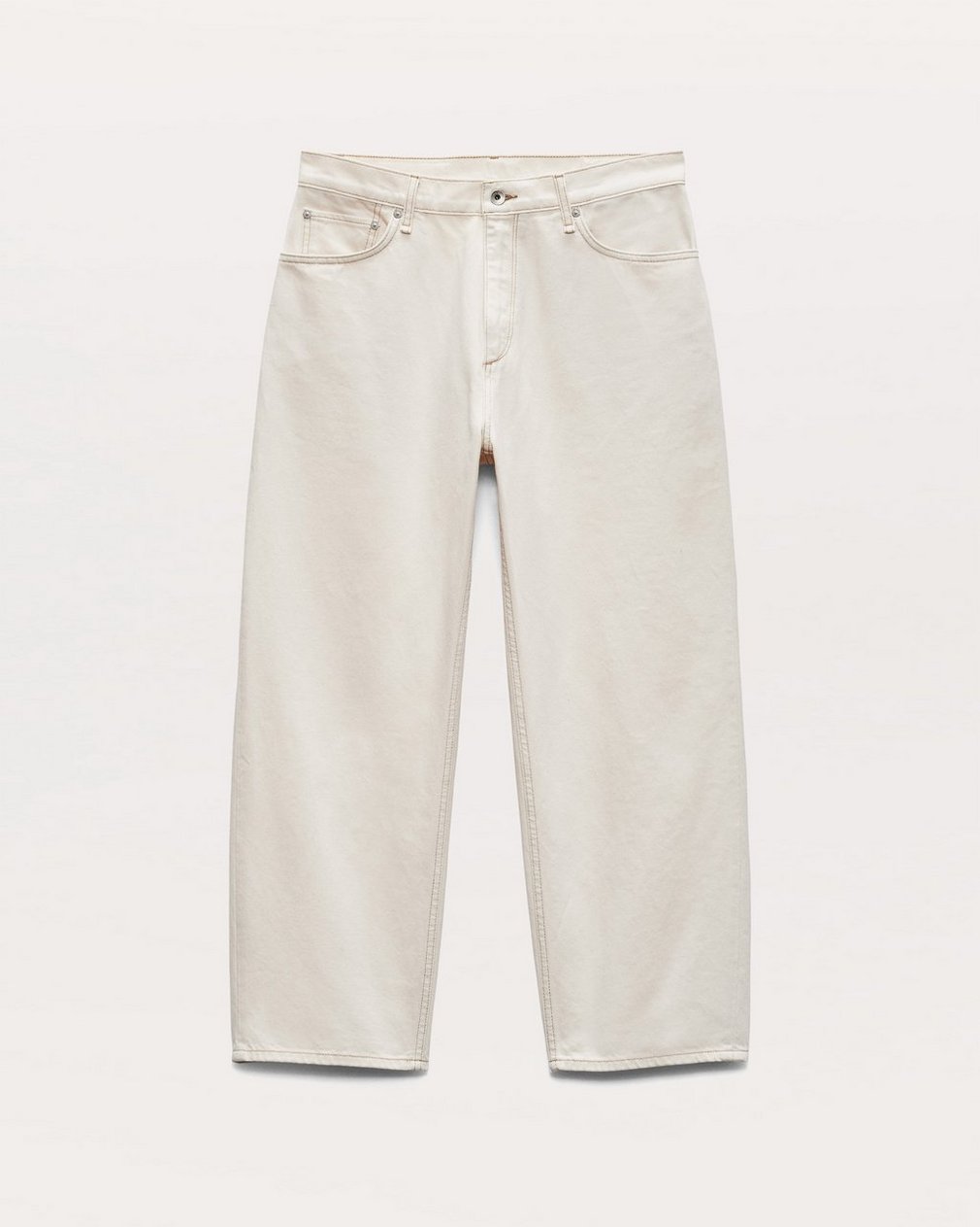 rbBAGGY Fit Jeans - Ecru - Image 2