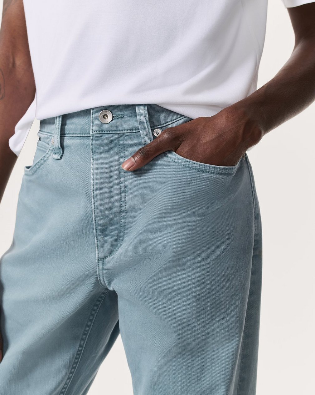 Fit 2 Slim Fit Jeans - Stone Blue - Image 4