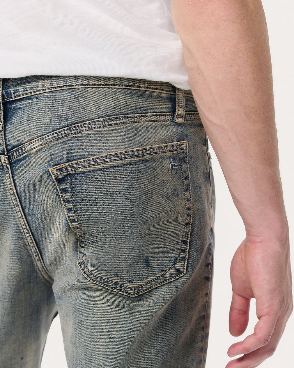 Fit 2 Slim Jeans - Worn Bleach - Image 5
